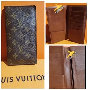 Louis Vuitton Dark Brown Monogram Card Holder
